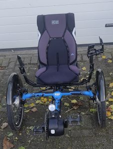 Gebruikte Ice adventure 26 rigid met bafang m400 ondersteuning voorzijde