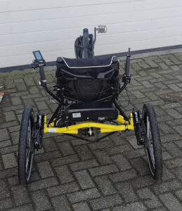 Hase Kettwiesel cross van achter gezien