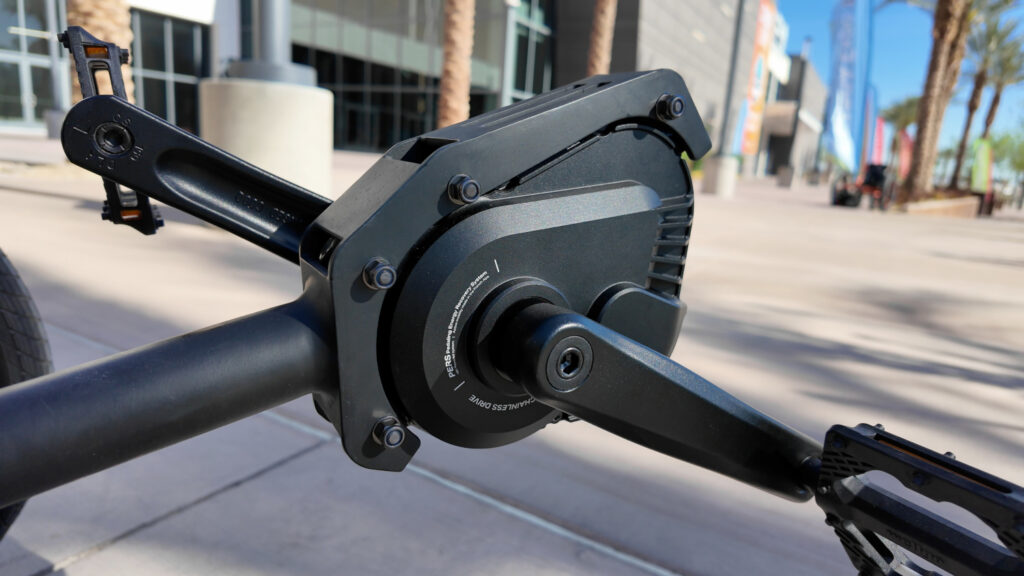 De Ice trikes pers generator close up
