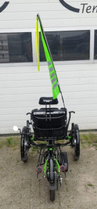 IceTrikes Adventure 20FS van achter gezien