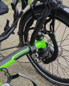 IceTrikes Adventure 20FS voorvering detail