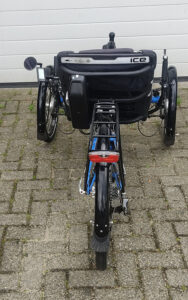 Ice Trikes Adventure HD 26 rigid met ondersteuning van achter gezien