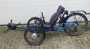 Ice Trikes Adventure HD 26 rigid met ondersteuning van links gezien