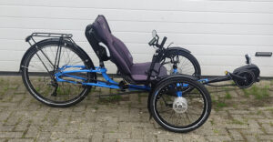 Ice Trikes Adventure HD 26 rigid met ondersteuning van rechts gezien